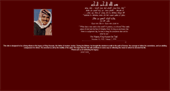 Desktop Screenshot of kinghussein.gov.jo